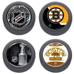 NHL Boston Bruins Hockey Puck 4 Pack 