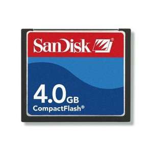 SanDisk   Flash memory card   4 GB   CompactFlash