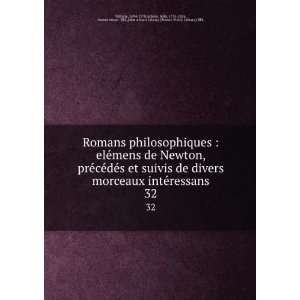  Romans philosophiques  elÃ©mens de Newton, prÃ©cÃ 