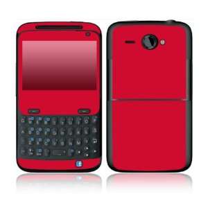 Simply Red Design Decorative Skin Cover Decal Sticker for HTC Status 