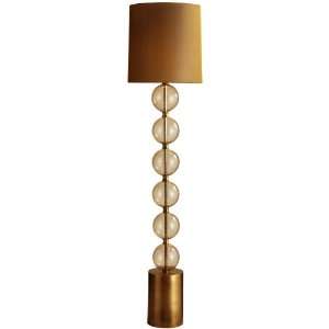 Miramar Floor Lamp * Vintage Brass
