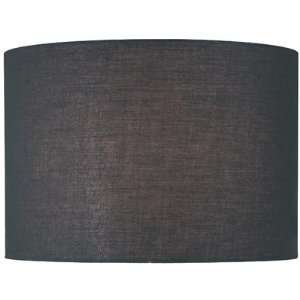  Black Fabric Drum Lamp Shade