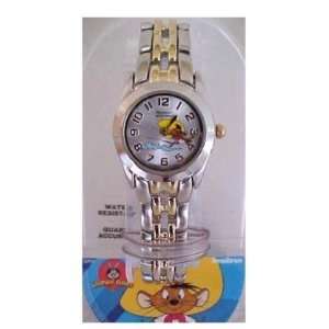  Armitron Looney Toones 2tone Bracelet Watch 2200/663 Toys 