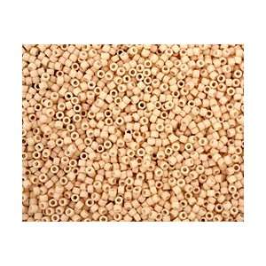  Frosted Apricot Round 15/0 Seed Bead Seed Beads Arts, Crafts & Sewing