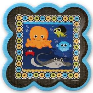  Under The Sea Critters   Dinner Plates   8 Qty/Pack   Baby 
