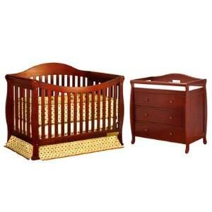 International Furniture 4588C / 3358C Athena Allie Convertible Crib 