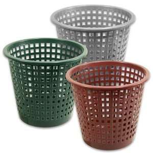  Waste Basket Square Holes Assorted 12 Inches Diameter Case 