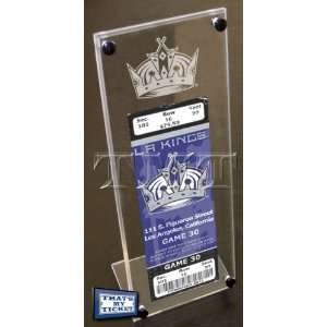  Los Angeles Kings Engraved Ticket Stand
