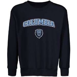  Columbia University Lions Youth Logo Arch Applique Crew 