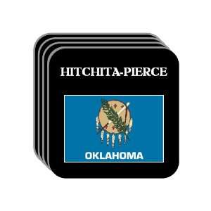   PIERCE, Oklahoma (OK) Set of 4 Mini Mousepad Coasters 