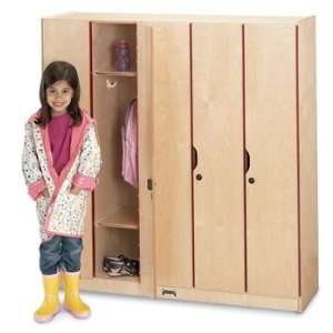  Jonti Craft LOCKERS WITH DOORS  5 SECTIONS FULLY ASSEMBLED 