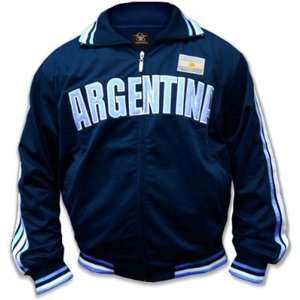 Argentina Jacket Football Soccer Mens Track Jacket  