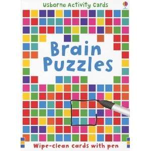  Brain Puzzles (Activity Cards Puzzle Cards) [Paperback 