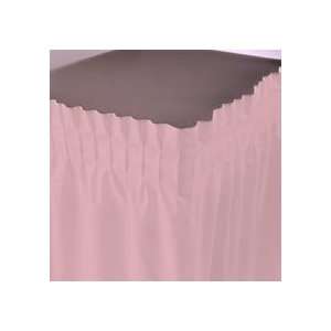  Pastel Pink Plastic Table Skirt Toys & Games
