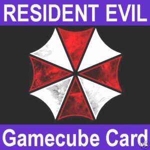 RESIDENT EVIL 1 NINTENDO GAMECUBE NEW *GAME SAVES* CARD  