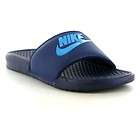 Nike Genuine Benassi Mens Beach   Pool   Shower Sandal Blue Sizes UK 7 