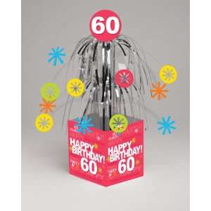    Party Time Birthday Table Centerpieces   60th Toys & Games