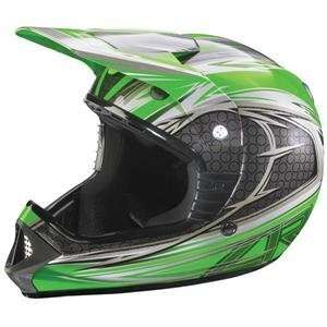  Z1R Youth Rail Fuel Helmet   Small/Green Automotive