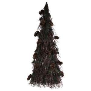  52 Decorative Pinecones & Twigs Table Top Christmas Tree 