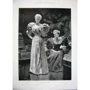  1896 Fox Crown Inn West Hill Highgate Theatre Ladies