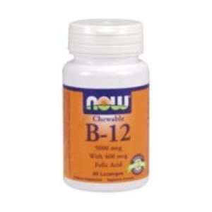  Vitamin B 12 60 Loz 5000 mcg   NOW Foods Health 