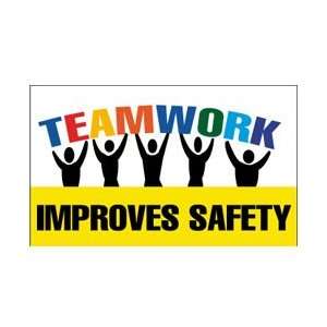  NMC Teamwork Safety Banner Industrial & Scientific