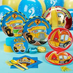   2nd Birthday Standard Party Pack for 8 Party Supplies Toys & Games