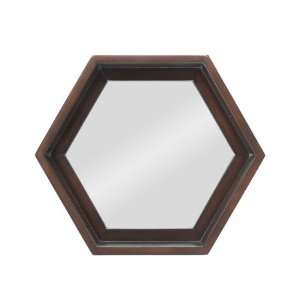  Cordova Hexagon Decorative Wall Mirror
