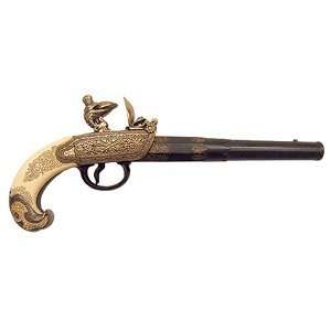 18th Century Russian Flintlock Pistol Replica  Sports 