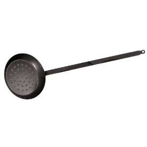Paderno World Cuisine 11 Inch Black Carbon Steel Chestnut Pan 