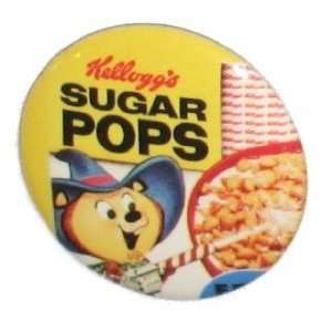  Kelloggs Sugar Pops Pete Cereal Button KB1967 Toys 