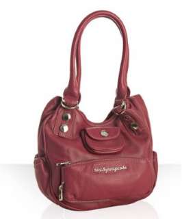 Marc by Marc Jacobs deep fuchsia leather Softy Taby pocket shoulder 