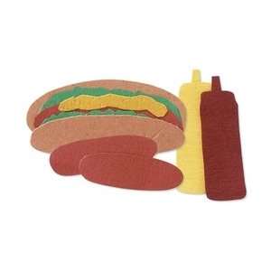 Jolees By You Dimensional Embellishment Hotdogs With Condiments JJ A 