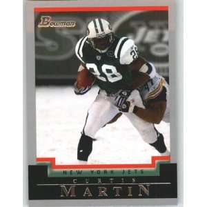  2004 Bowman #87 Curtis Martin   New York Jets (Football 