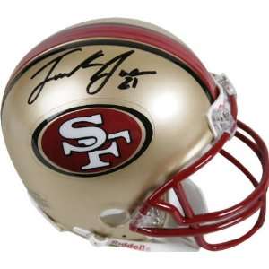  Frank Gore San Francisco 49ers Autographed Mini Helmet 