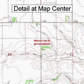   Map   Mason City SE, Iowa (Folded/Waterproof)