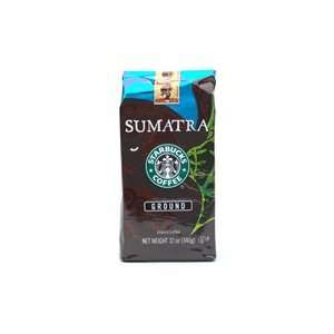  Starbucks Coffee Sumatra, Ground, 12 oz 
