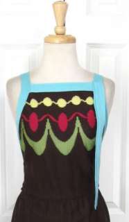   Authentic M MISSONI Multi Print Wool Blend Knit Dress Sz 44 M  