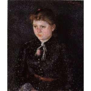  Oil Painting Portrait of Nini Camille Pissarro Hand 