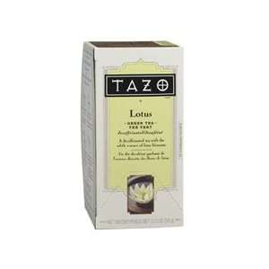 TAZO Lotus Decaffeinated Tea, 20 Count Tea Bags (Pack of 3)  