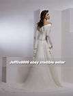 Off shoulder Medieval BRIDAL WEDDING Dresses/Gowns NWT