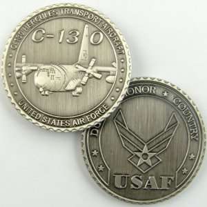 C130 HERCULES US AIR FORCE CHALLENGE COIN AF012
