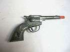 Vintage Mini Hubley TEX Single Shot Cap Gun Embossed w/ Cow Bull or 