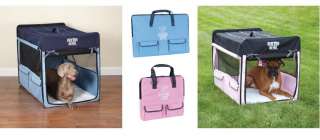 Polka Dot Collapsible Crates for Dogs
