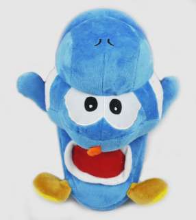 Super Mario Yoshi soft Plush anime Slipper Blue 01  