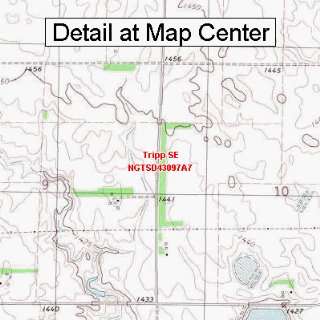   Map   Tripp SE, South Dakota (Folded/Waterproof)