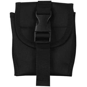  Black Dual Tactical Hand Cuff Carry Case   4.75 x 5 x 3.75 