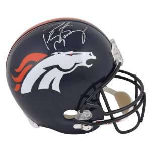Peyton Manning BRONCOS MINI   Hand Signed Autographed Denver Broncos 