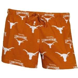   Longhorns Womens Burnt Orange Supreme Boxer Shorts