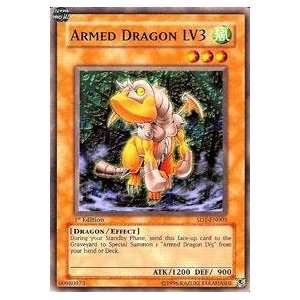 Yu Gi Oh   Armed Dragon LV3   Structure Deck 1 Dragons Roar   #SD1 